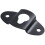 10PCS Audio Speaker Wall Mounted Iron Hanger Plate Black 4.8cm Long 6