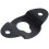 10PCS Audio Speaker Wall Mounted Iron Hanger Plate Black 4.8cm Long 5