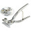 Chrome Canvas Stretching Pliers for stretcher bars framing tool 2