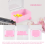 Pink mini roller travel suitcase personality wedding candy box 6