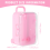 Pink mini roller travel suitcase personality wedding candy box 4