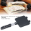 Double Sided Sandwiches Maker, Cast Iron Pie Maker 2