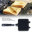 Double Sided Sandwiches Maker, Cast Iron Pie Maker 3