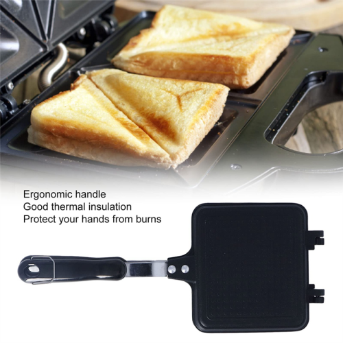 Double Sided Sandwiches Maker, Cast Iron Pie Maker 2