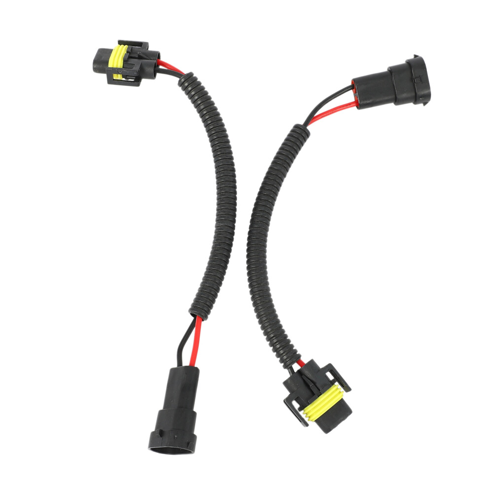 2Pcs 9006 To H11 H8 Head Fog Conversion Connector Wiring Light 4851529492410