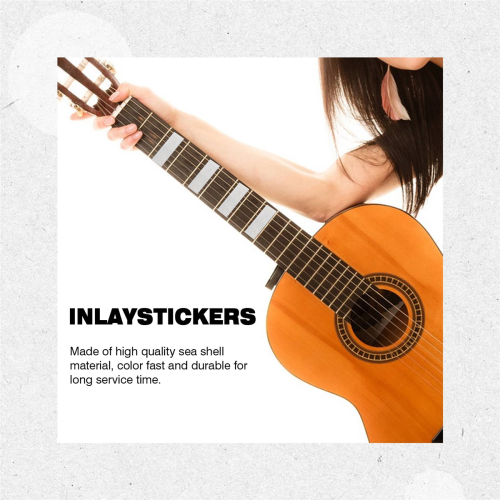 10Pcs Inlay Material Rectangle Inlay Material for Guitar 2