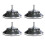 4 PCS Pool Table Leg Levelers 5 Inch Game Table Leg for Pool Table 2