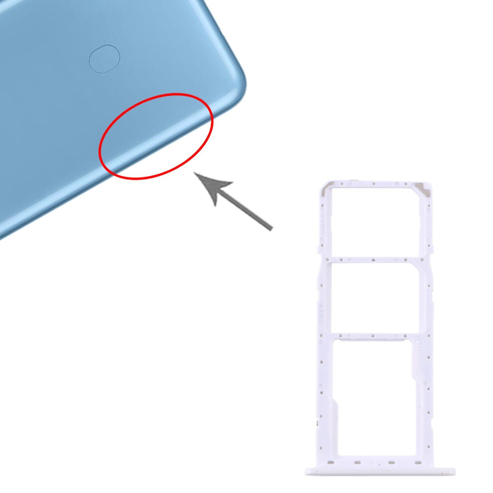 (White) Sim Card Tray Micro Sd Card Tray For Galaxy A11 Sm-A115 White 9430790490209