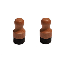 Cutting Board Oil and Wax Applicator, Round Wood Applicator