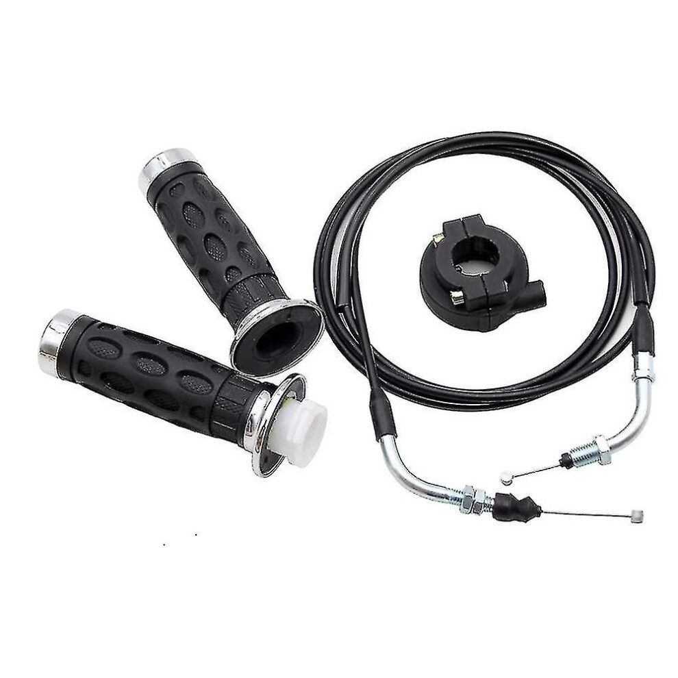 Universal Throttle Twist Grip Set With 78 Inch Scooter Throttle Cable For 50Cc 80Cc 125Cc 150Cc Gy6 9048217186262