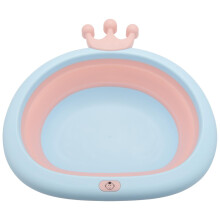 Newborn Baby Foldable Bath Tub Baby Shower Tubs Bath Body Washing Portable Folding Kids -friendly B