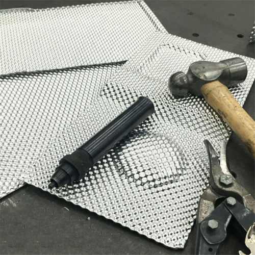 Embossed Aluminum Heat Shield 2