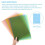 8pcs A4 Transparent Guide Dyslexia Overlay School Reading Strips 3