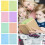 8pcs A4 Transparent Guide Dyslexia Overlay School Reading Strips 4