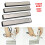 4pcs Diamond Sharpening Stones Knife Sharpener Whetstone Sharpening Stone Sets 1000# 600# 400# 240# 5
