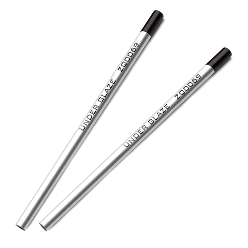 2Pcs Underglaze Pencils, Underglaze Pencils for Pottery, A