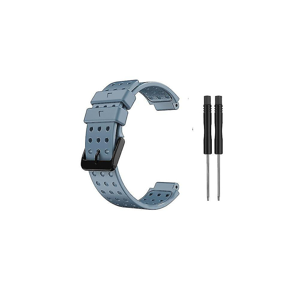(Rock Cyan) Silicone Strap For Garmin Approach S20 Smart Watch Blue 9048217191747