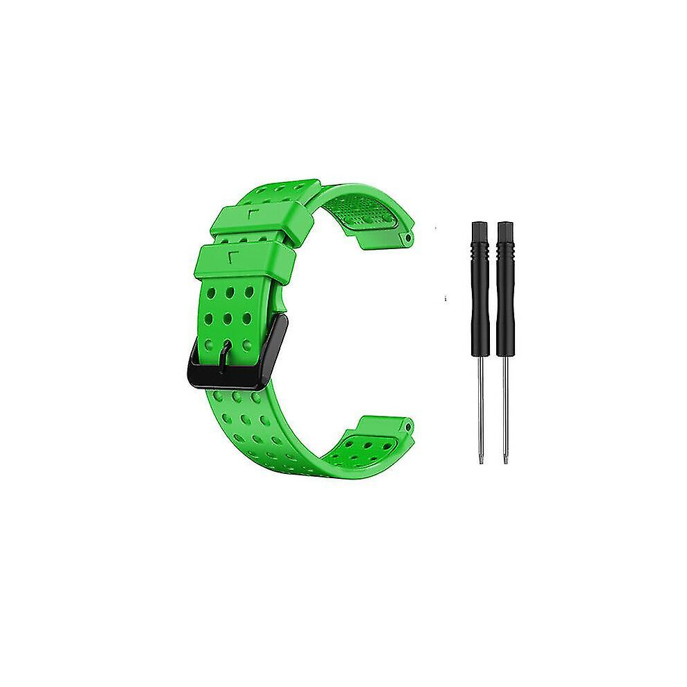 (Green) Silicone Strap For Garmin Approach S20 Smart Watch Green 9048217191761