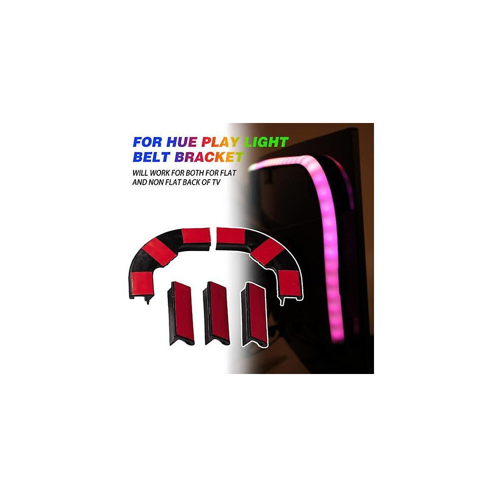 Generic Brackets For Hue Play Gradient Lightstrip Mounting 5pcs/set-image-OPC-PDNWHKY-NEW
