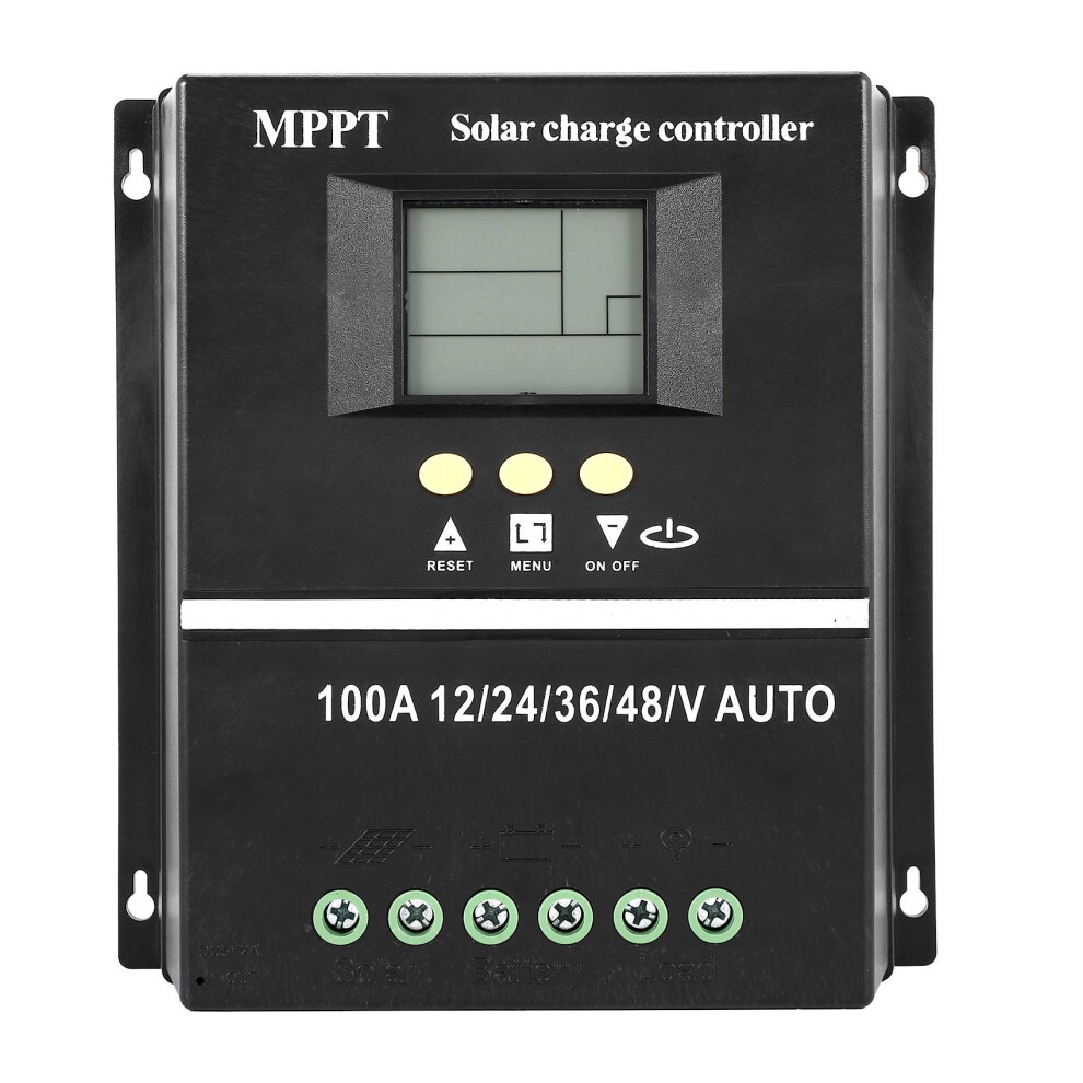 Pwm 100A 12V 24V 36V 48V Auto Solar Panel Charge Controller 4851529415426