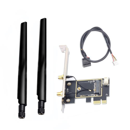 PCIE WiFi Card Adapter Wireless Network Card Bluetooth Converter