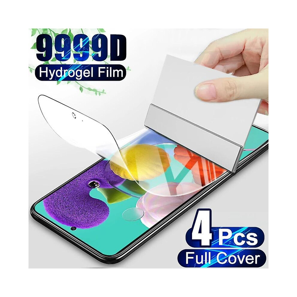 4Pcs Hydrogel Film For Samsung Galaxy A51 Full Cover Screen Protector 9430790506290