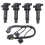 4Pcs 27301-2B010 Ignition Coil with Line for IX35 1