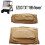 1Set Golf Cart Tan Front Seat Bottom Cover & Backrest for 3