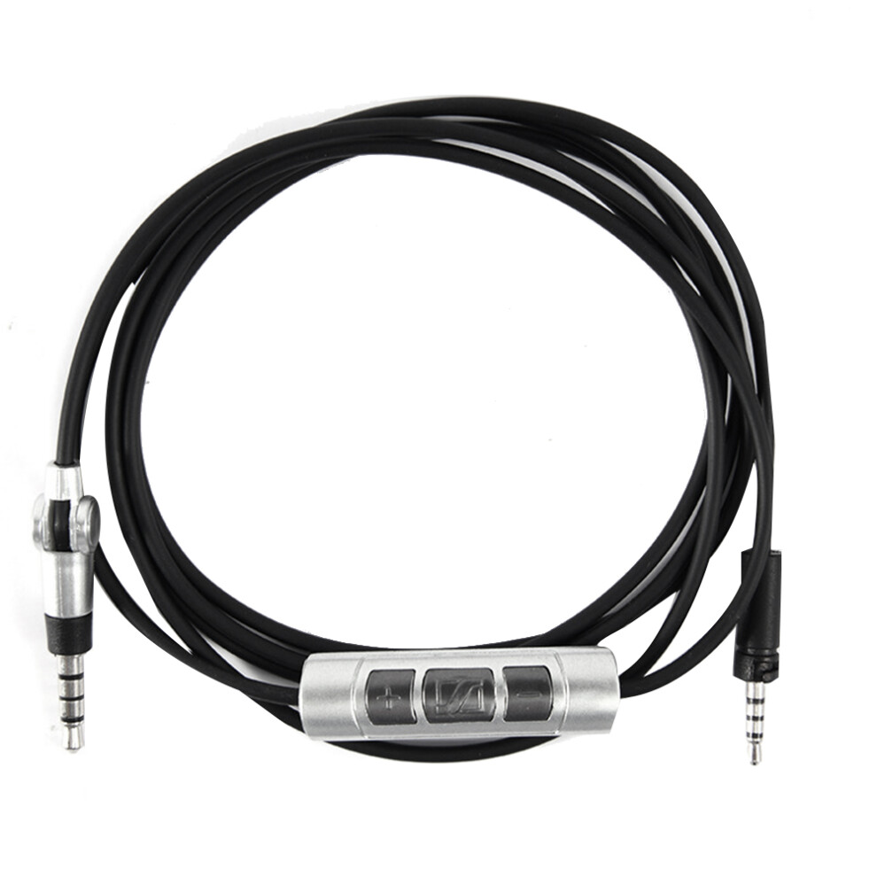 Replacement Audio Cable For Momentum Headphones With Remoter- Black