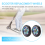 2 Pcs 100Mm Scooter Replacement Wheels with Bearing Stunt Scooter 4