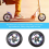 2 Pcs 100Mm Scooter Replacement Wheels with Bearing Stunt Scooter 5