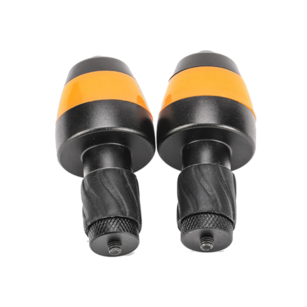 2Pcs Bicycle Hand Grip End Plugs Turn Signal Light Waterproof Lamp