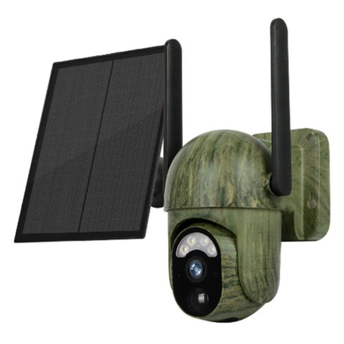 4MP 4G Solar Security Camera 2-Way Talk Waterproof Wildlife Camera(A)