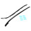 1Pair Windshield Pillar Molding with Clips Kit for IS250 06-13 1