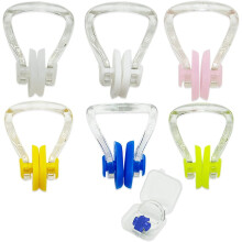 6 Packs Kids Swimming Nose Clips, Swim Nose Plug Silicone Nose Clip Waterproof
