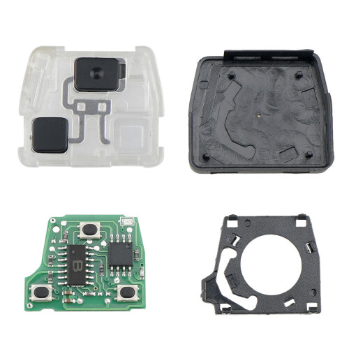 Car Smart Remote Key 2 Buttons for 2001-2007 304MHZ 2