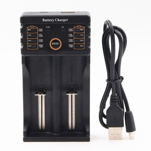 18650 Lithium Battery Charger VTC6 3000MAh Battery+ USB Charger on OnBuy