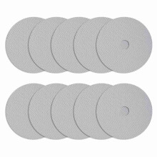 Round Silicone Dehydrator Sheet Non-Stick Food Dehydrator Pad Reusable Silicone Steamer Grid Baking Pad for Fruit Dryer