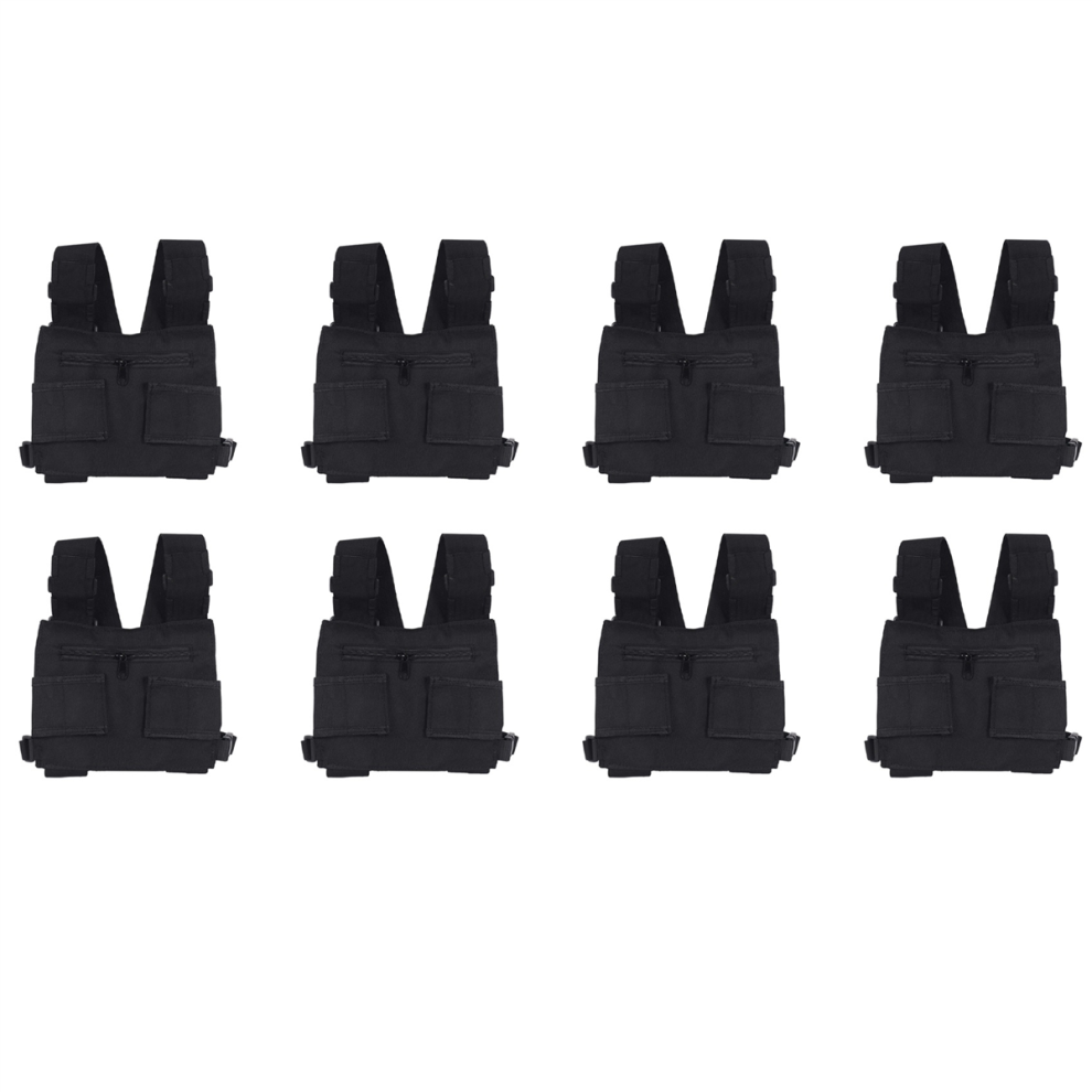 8X Radio Walkie Talkie Chest Pocket Harness Bags Pack Backpack Holster Two W 4852494584667