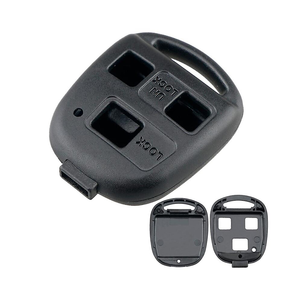 3 Buttons Remote Car Key Shell Case No Blade Fit For Toyota / Lexus 9048217206748