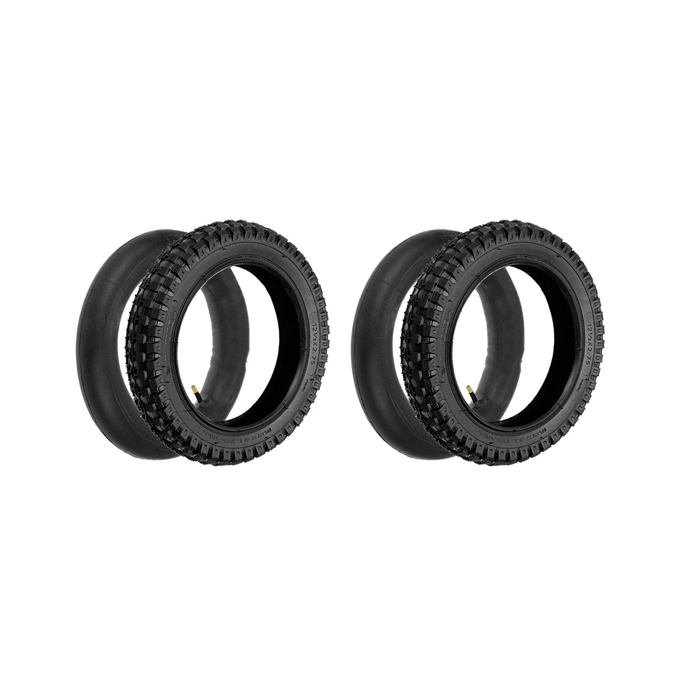 2X 12 1/2X2.75 Tyre+Inner Tube for 49Cc Motorcycle Mini Dirt Bike Tire MX350 Scooter Tire 12-Inch Wear-Resistant Tire