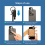 3X 200X Cell Phone Microscope Accessory with CPL Lens, Portable Mini Digital Microscope with LED Light/Universal Clip 3