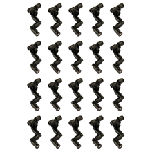 20X MIUS Reptiles Fogger Mist Sprinkler Rainforest Tank 360 Adjustable Aquarium Aquatic Pet Cooling System,A