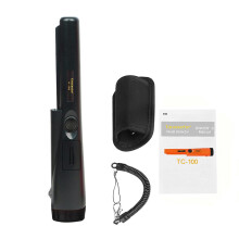 (Black) 2023 New Tc-100 Metal Detector Pointer Pinpoint Gp-pointer Hand Held Metal Detector Positioning Rod Detector Ip68 Waterproof