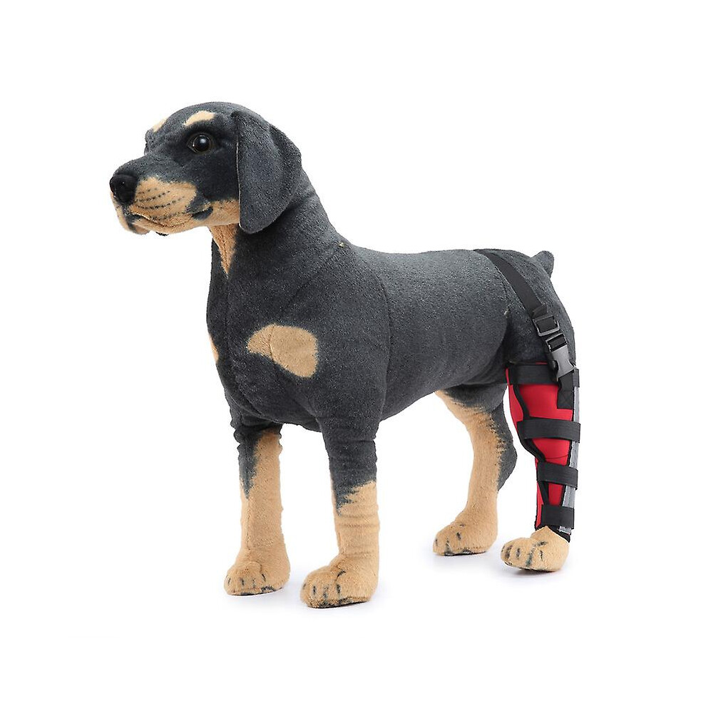 Mimigo Dog Rear Leg Hock Brace, Canine Dog Left Leg Joint Wraps Compression Brace Protects Wounds, Heals And Prevents Injuries And Sprains Helps With