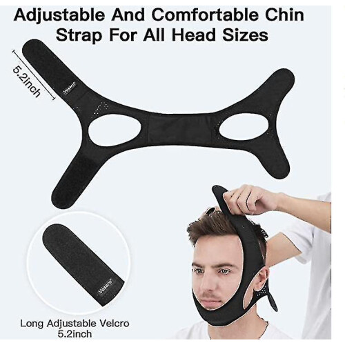 Neoprene Anti Snore Stop Snoring Chin Strap Belt 1