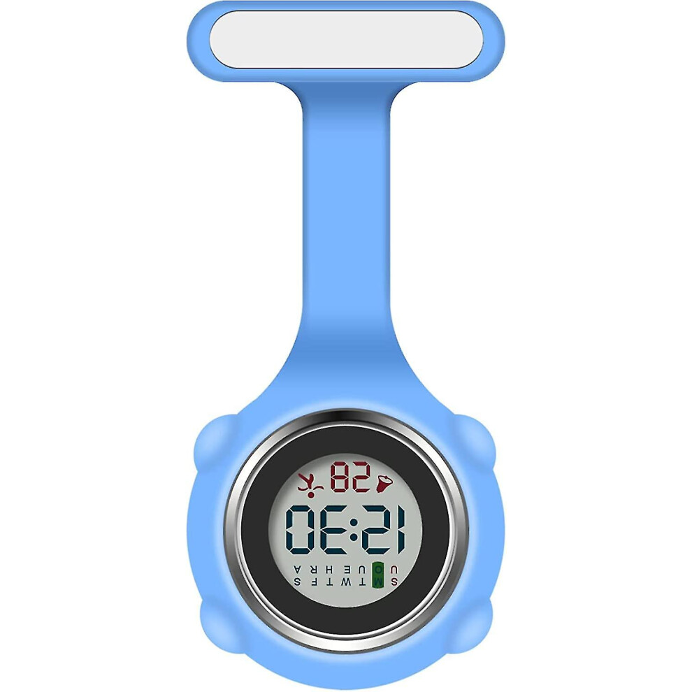 Nurse's Watch, Electronic Nurse's Watch With Clip, Alarm Clock, Multifunctional Watch 8238749125025