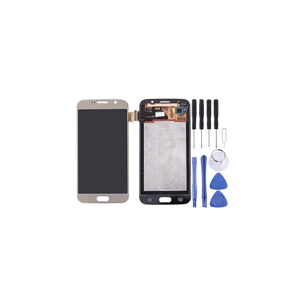 Orig Lcd Screen And Digitizer Full Assembly For Galaxy S6 / G9200, G920f, G920fd, G920fq, G920, G920a, G920t, G920s, G920k, G9208, G9208/Ss, G9209 8238749125063
