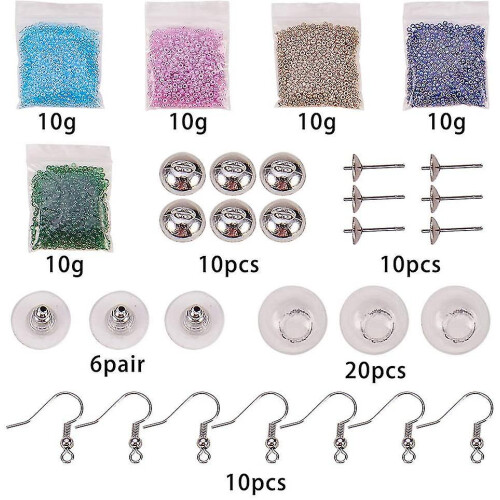 Jewelry Making Kit Diy Handmade Bracelet Earrings 2