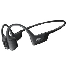 SHOKZ OpenRun Pro, [England Athletics Recommended] Bone Conduction Headphones, Open-Ear Sports Earphones with Mic, IP55 Waterproof )